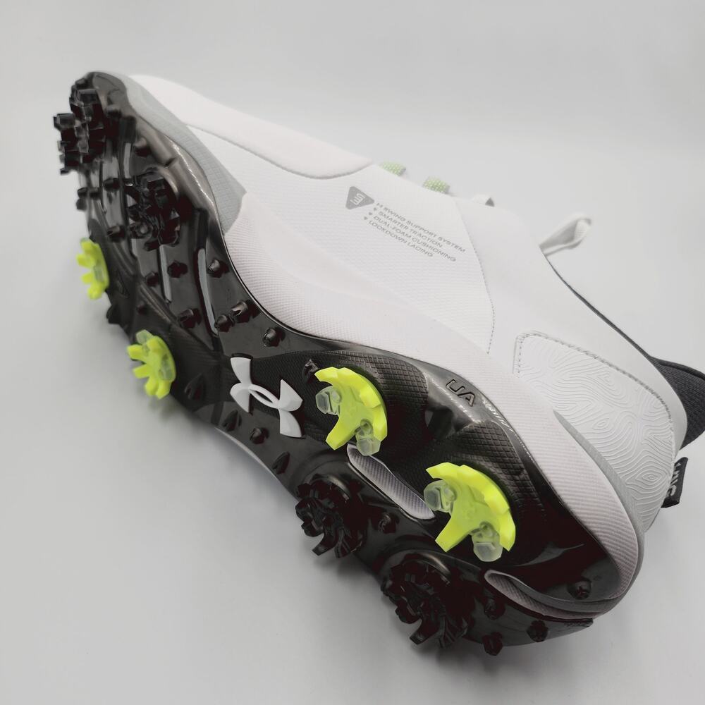 Mens Size 10 Under Armour Golf Shoes HOVR UA Drive Pro S3 Waterproof 3026919-100 - Picture 3 of 5